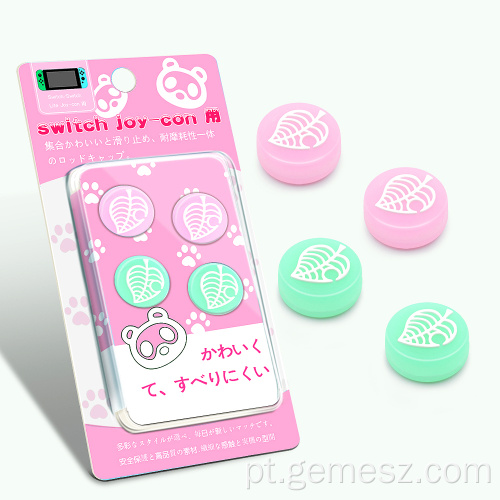 Conjunto de 4 thumb StickCaps de silicone para interruptor